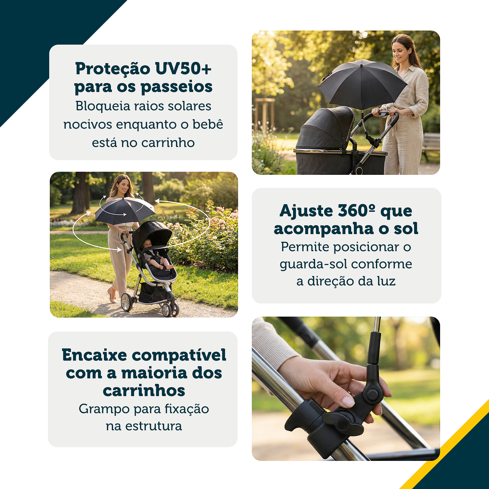 Guarda-sol Easy Click   Safety 1st