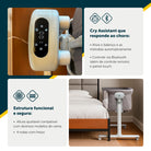 Berço Co-Bed Lounge Balanço Automático -  Grey - Safety 1st