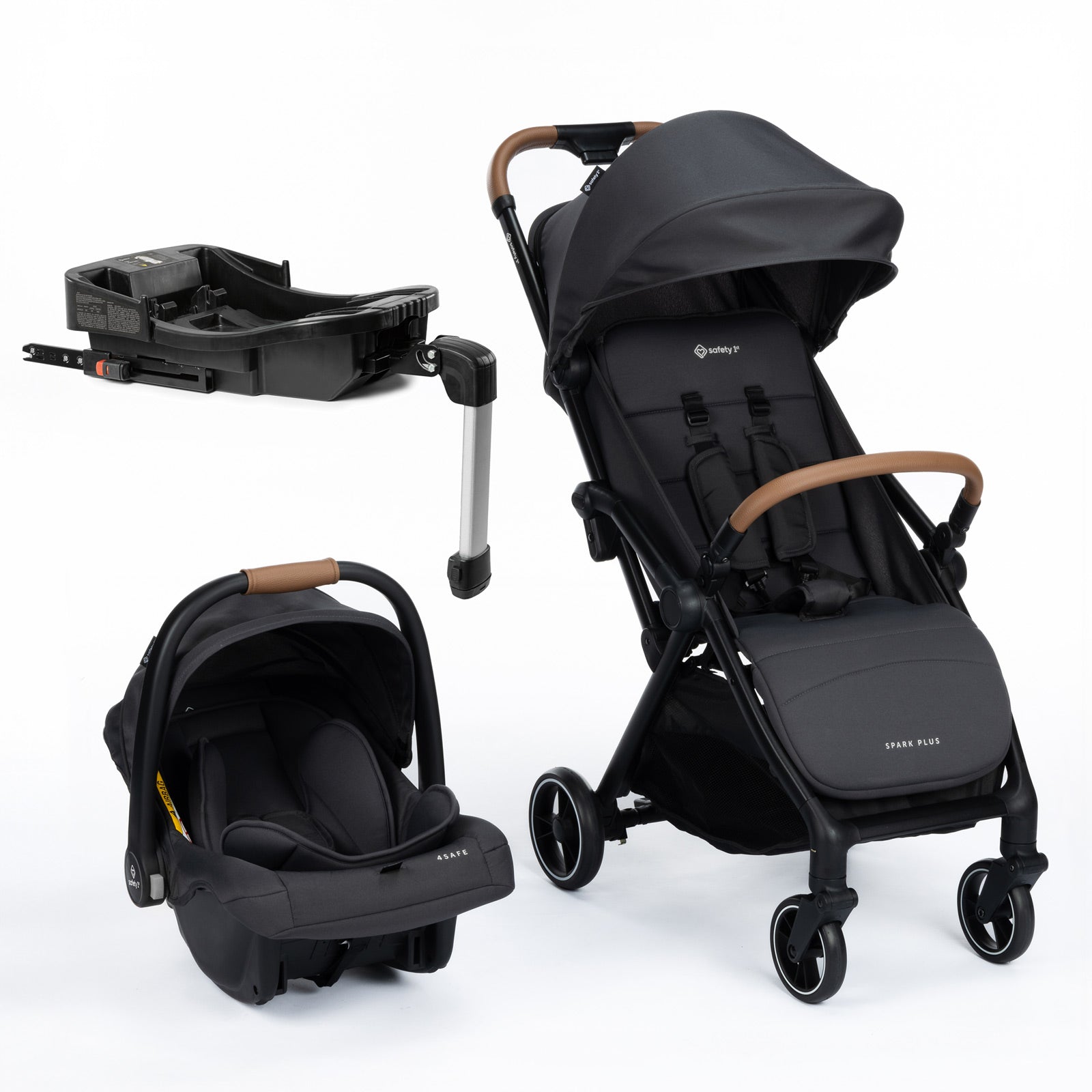 Travel System Spark Plus Trio ISOFIX - Compacto e Completo