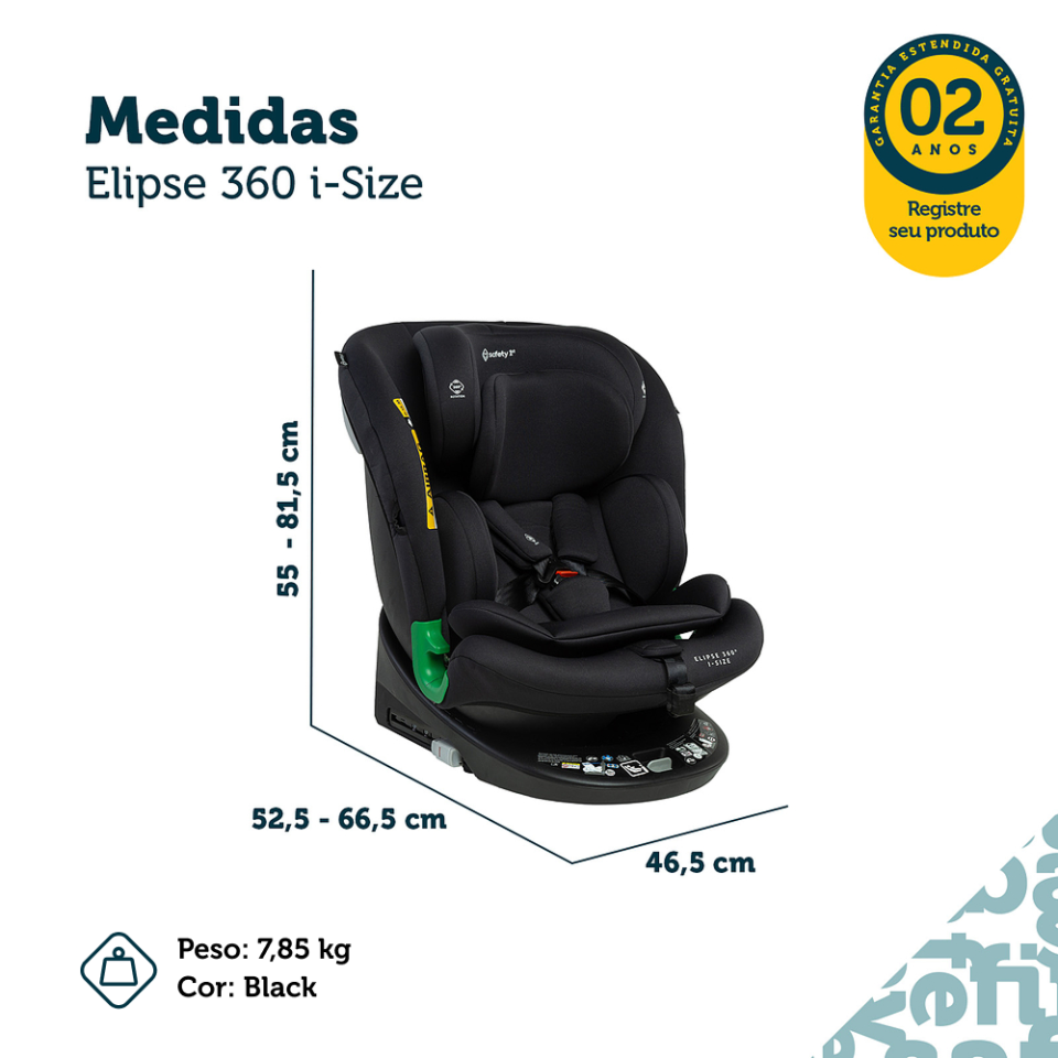 Cadeirinha Elipse 360 i-Size - Safety 1st