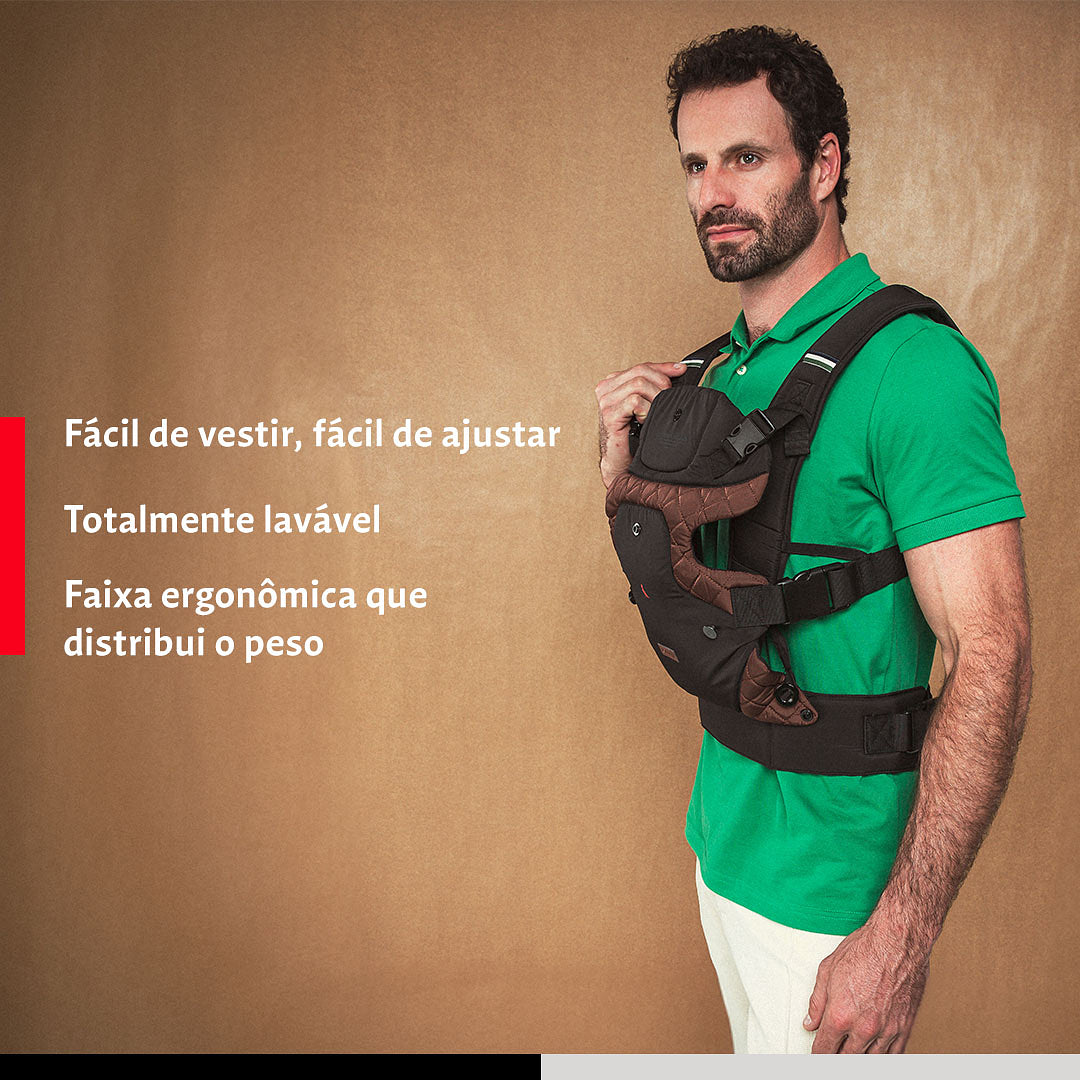 Canguru Sidekick Reserva Safety 1st - Ergonômico e Confortável