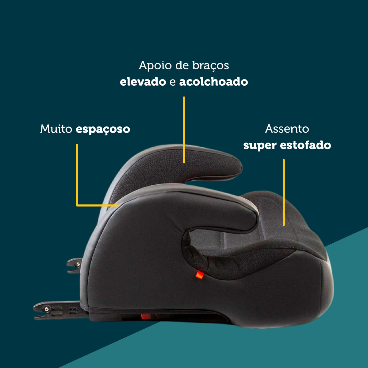 Assento de Elevação Booster Trackfix Com Conectores ISOFIX – Safety 1st