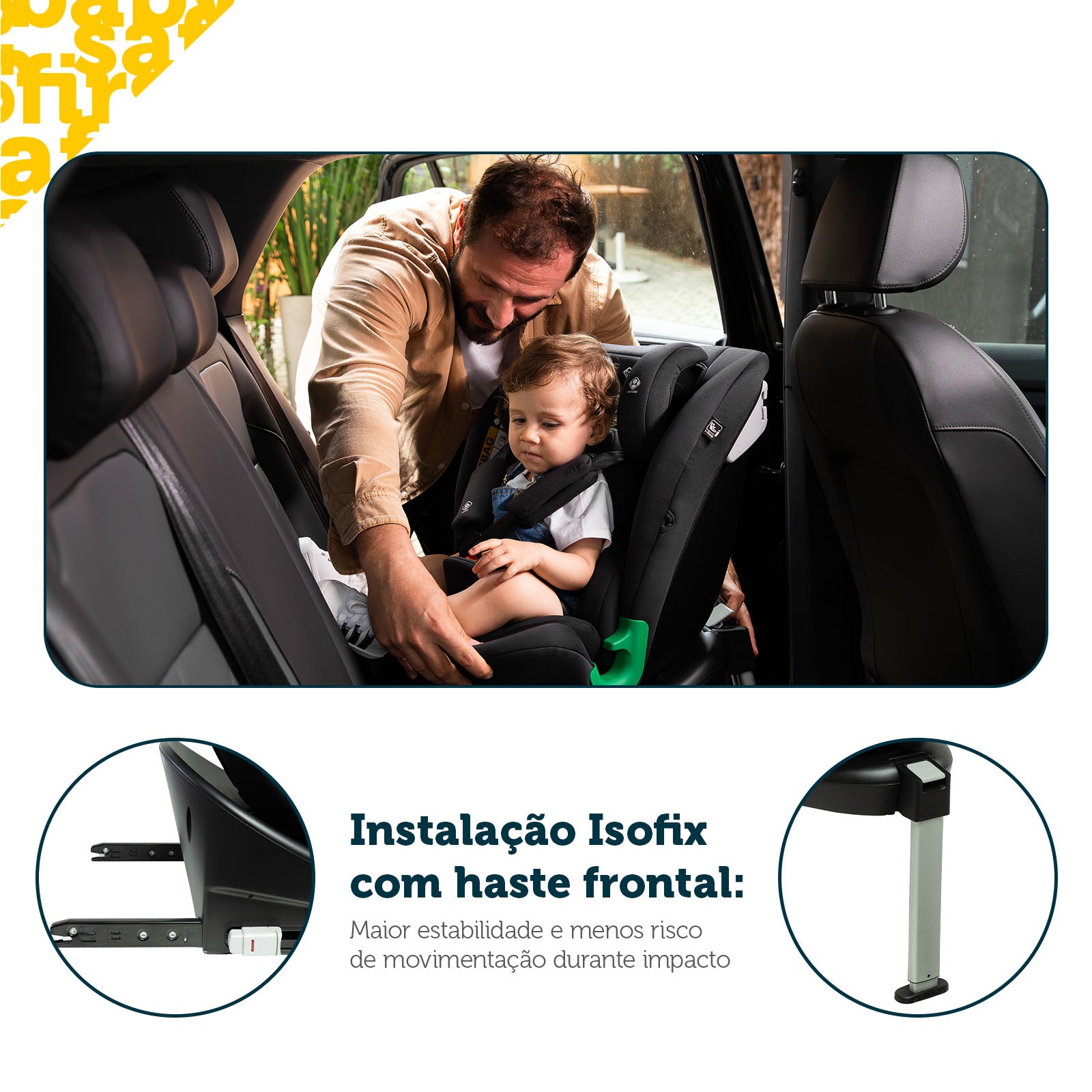 Cadeirinha Orbital 360 i-Size -  Black -  Safety 1st