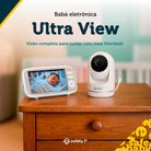 Babá Eletrônica Ultra View   Safety 1st
