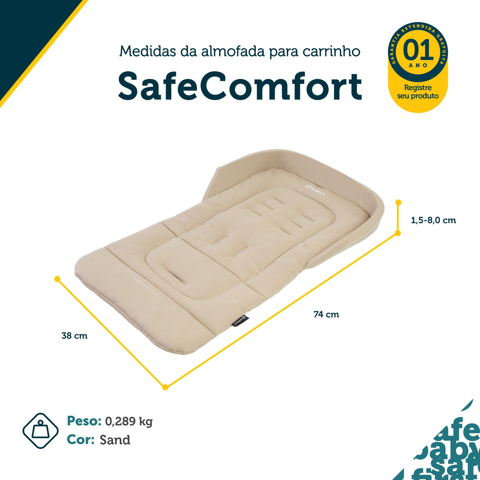 Sand Safecomfort - CAX01096