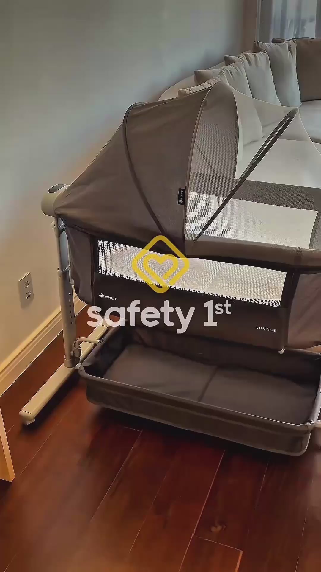 Vídeo - Berço Co-bed Balanço Automático Lounge