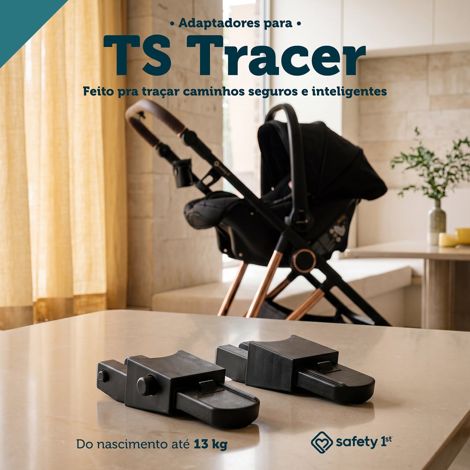 Adaptador para carrinho Tracer - 4Safe   Safety 1st