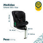 Cadeirinha Orbital 360 i-Size -  Black -  Safety 1st
